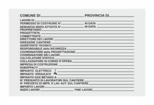 CARTELLO SEGNALETICO -cartello