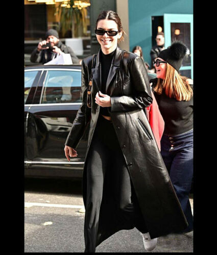 Cappotto pelle per donne - pelle,