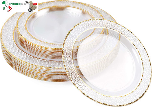 Piatti in plastica rigida - 40,