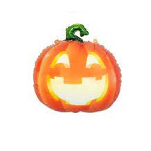 Pallone mylar zucca halloween - pallone,