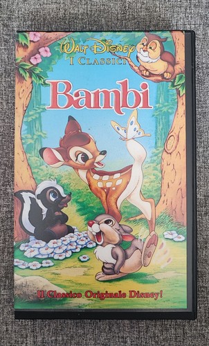 Bambi vhs walt disney - -, vs