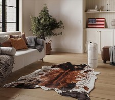 Faux Cowhide Rug 4'7" x 6'7"