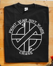 CRASS T-shirt (Chaos UK, Disorder, Discharge, Conflict)