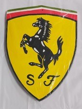 Quadro/Scudo Scuderia Ferrari in ceramica opaca