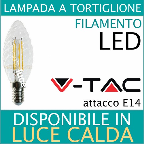 Tac lampadina led - v-tac, e14