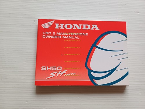 Honda 1997 manuale uso - sh, 50