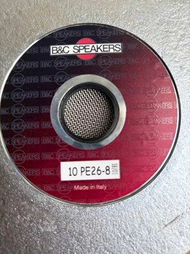 Speakers 10pe26 10 8ω - b&c,