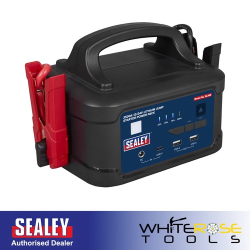 Sealey 3500a 24v litio jump - 3500a, 12/24v