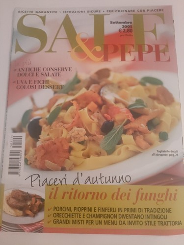 Rivista sale pepe ricette - rivista,