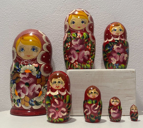 Matrioska realizzata mano - realizzata,