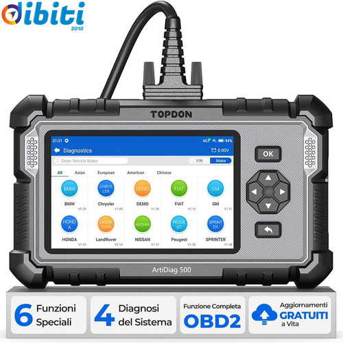 Obd2 auto diagnostica - diagnostica, ad500