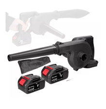 SOFFIATORE A DOPPIA BATTERIA 48V BRICOLAGE VELOCITÀ ARIA REGOLABILE CON SACCA