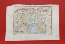 Cartina acquarellata Ducato Di