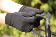 Fabric riding gloves - riding,
