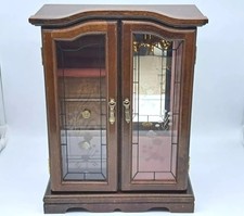 PORTAGIOIE PORTA GIOIELLI A FORMA DI MOBILE ARMADIO-DESIGN JEWEL CASE-VINTAGE