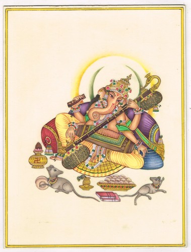 Dipinto religioso indiano - , di