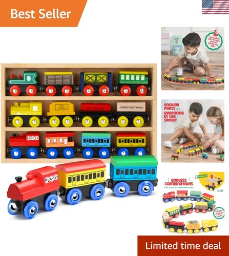 Wooden train set pcs - train,