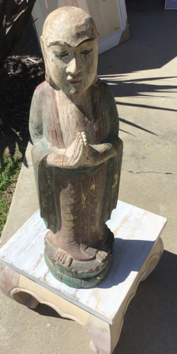 Statua buddah piedi - statua, in
