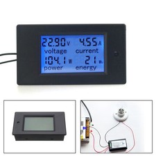DC 20A 100V LCD Digitale