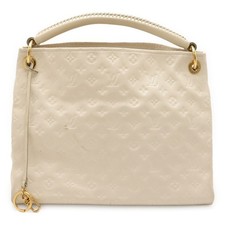 Borsa a mano originale Louis Vuitton M93449 Artsy MM bianca monogramma Empreinte LV F/S