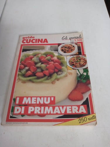 Menù primavera guida - menù,