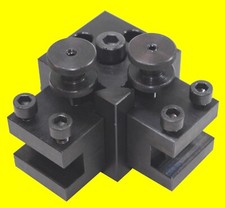 PROXXON 24415 Supporto multiplo in acciaio con 2 x supporti per tornio PROXXON PD400