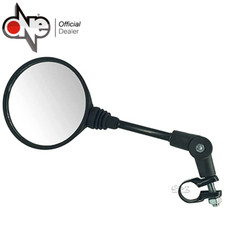 Specchietto Retrovisore Sinistro Universale Manubrio Pieghevole Omologato Moto