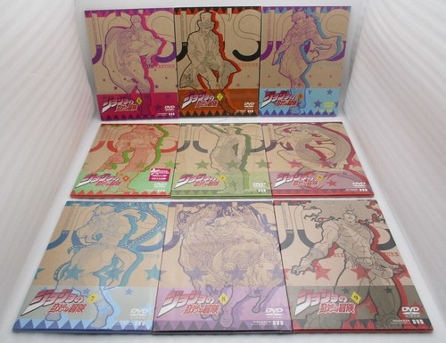 Animazione dvd jojo bizarre - jojo's,