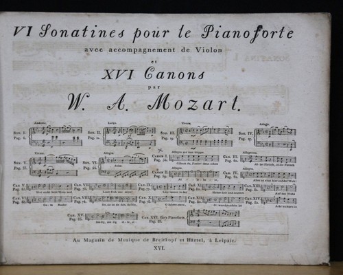 Mozart sonatine - vi,