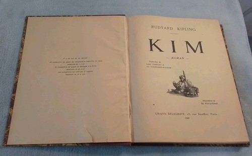Livre kim par rudyard - kim, kipling