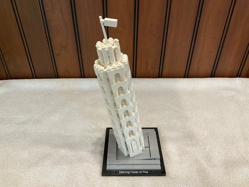 Lego torre pendente - pendente, pisa