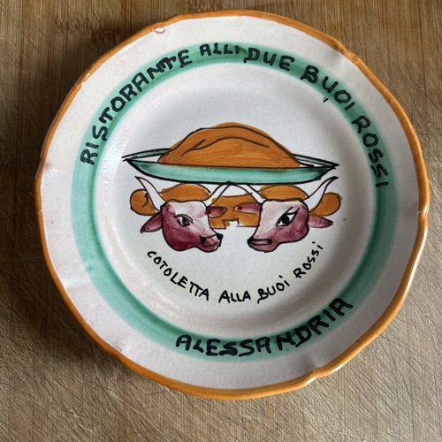 Piatto buon ricordo vuoi rossi - ricordo,