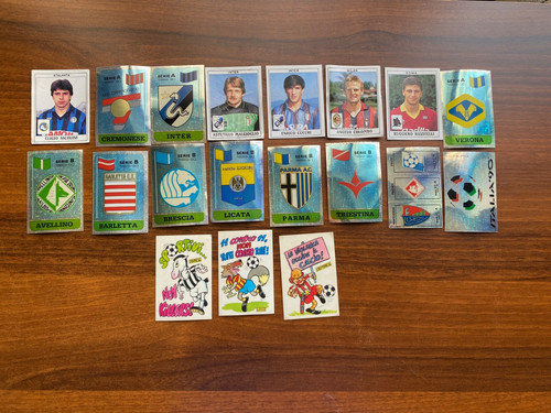 Lotto figurine calcio - calcio, panini