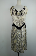 CLASS CAVALLI ABITO VESTITO DONNA TG 48 DRESS WOMAN ITALY VINTAGE BOTTONI