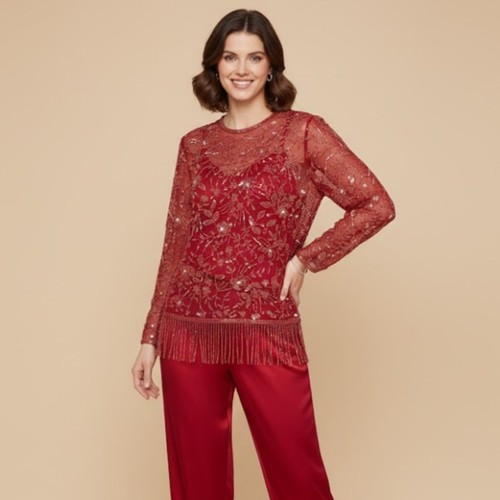 Top tunica vintage - anni, 70