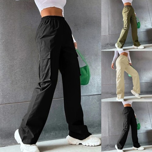 Pantaloni cargo retrò - , tinta