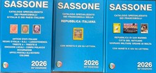 SASSONE 2026 I+II+III volume