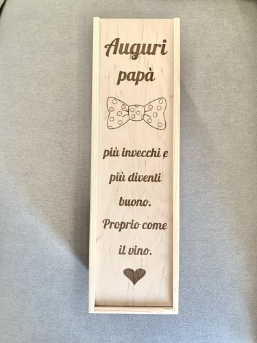 Scatola legno per vino - scatola,