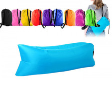 MATERASSINO GONFIABILE SOFA LETTINO SACCO LETTO DIVANO SPIAGGIA MONTAGNA MARE