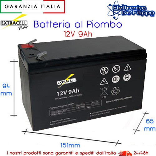 Batteria ermetica ricaricabile - batteria,