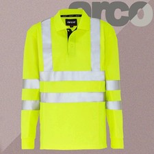 Polo Arco Hi-Vis manica lunga