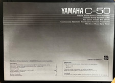 Manuale d'uso Yamaha C-50