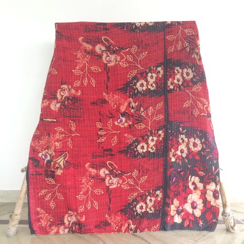 Trapunta etnica vintage - trapunta, kantha