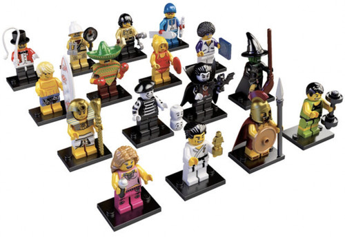 Lego 8684 serie minifigures - lego,