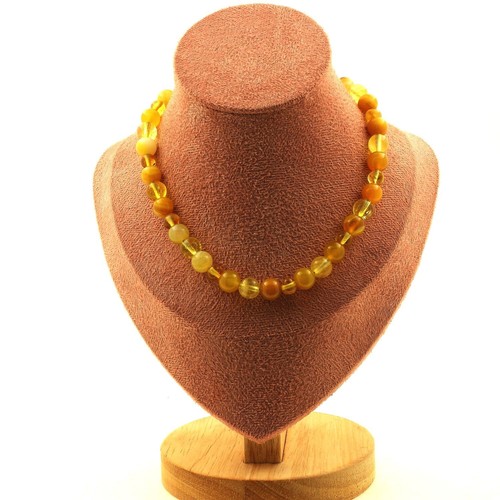 Collana perle ambra vera del - perle,