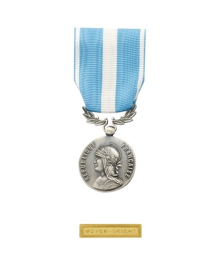 Medaille outre mer avec - medaille, om