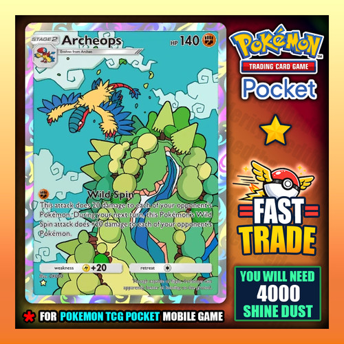 Pokemon tcg pocket archeops - pokemon,