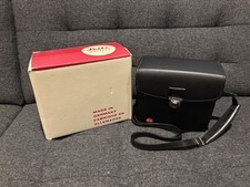 Leica 14824 custodia in pelle per corpi M e SL COME NUOVA originale con scatola