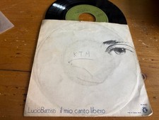 7"  ITALY  1972 Lucio Battisti – Il Mio Canto Libero