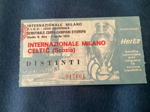 Biglietto partita calcio inter - partita,